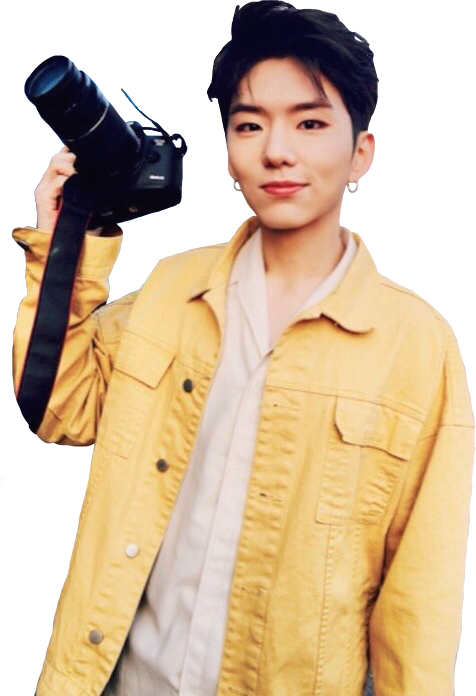 #kihyun #monstax #yookihyun #freetoedit - Kihyun Monsta X In Yellow (476x696), Png Download