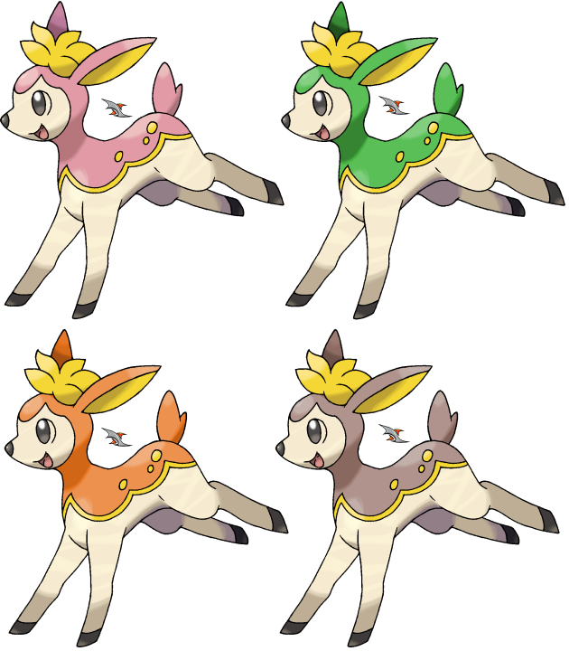 Deerling Photo Deerling - Shikijika Pokemon (630x720), Png Download
