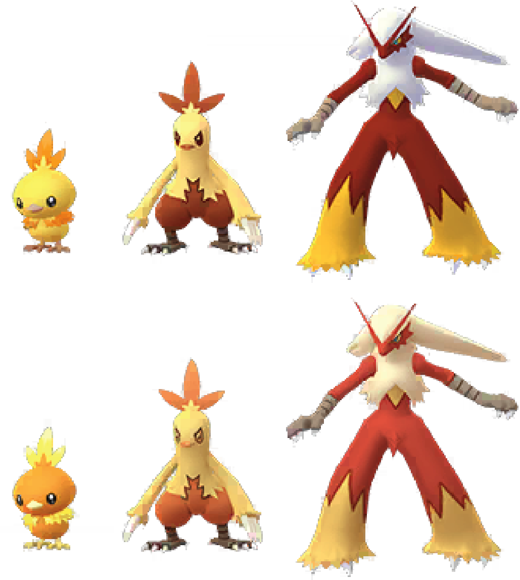 Welcome To Reddit, - Shiny Blaziken Pokemon Go (1110x1246), Png Download