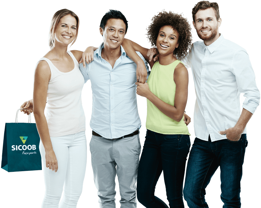 Você Ganha Prêmios E Seus Amigos Ganham Em Soluções - Sicoob (834x666), Png Download