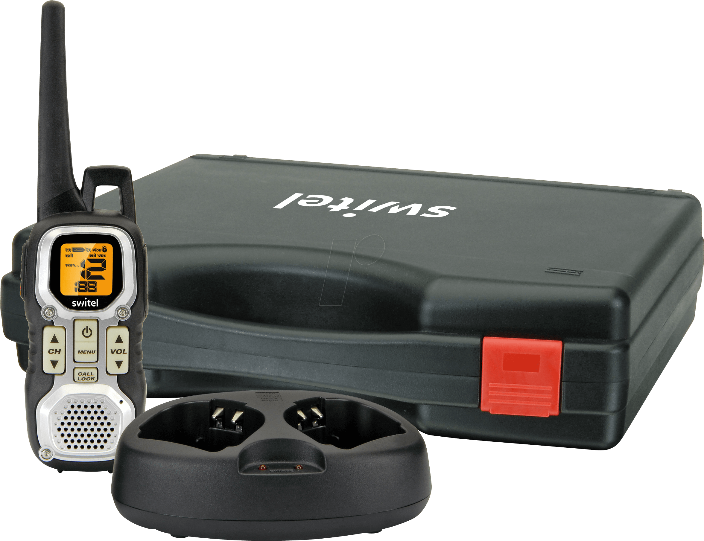 Walkie-talkie Set With 10 Km Range Switel Switel Wtf8000 - Gadget (2363x1817), Png Download