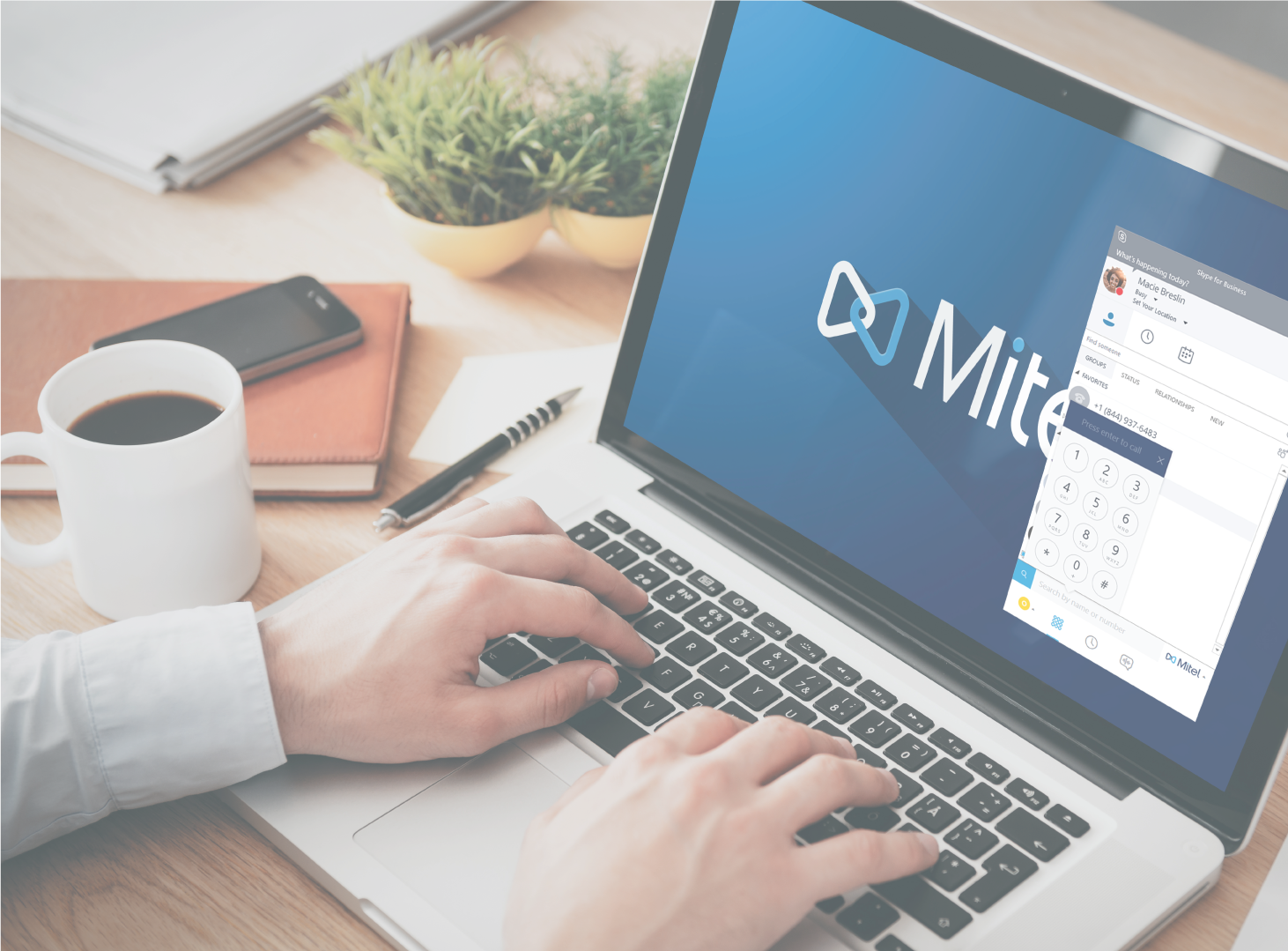 Mitel Laptop Form Screen - Editing Footage (1462x1079), Png Download