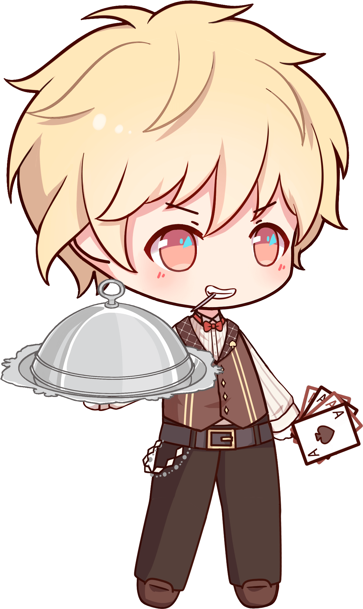 Sprite Sandwich Butlerboy - Cartoon (1782x1996), Png Download