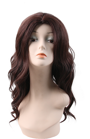 Último Producto Claro Y Marrón Largo Color Natural - Lace Wig (750x750), Png Download