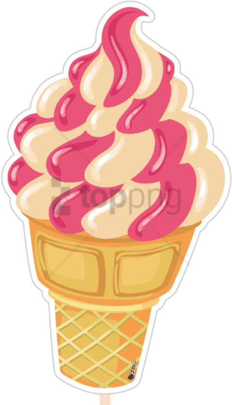 Free Png Photocall Gift Party Accesories Birthday-photobooth - Ice Cream Cone (480x835), Png Download