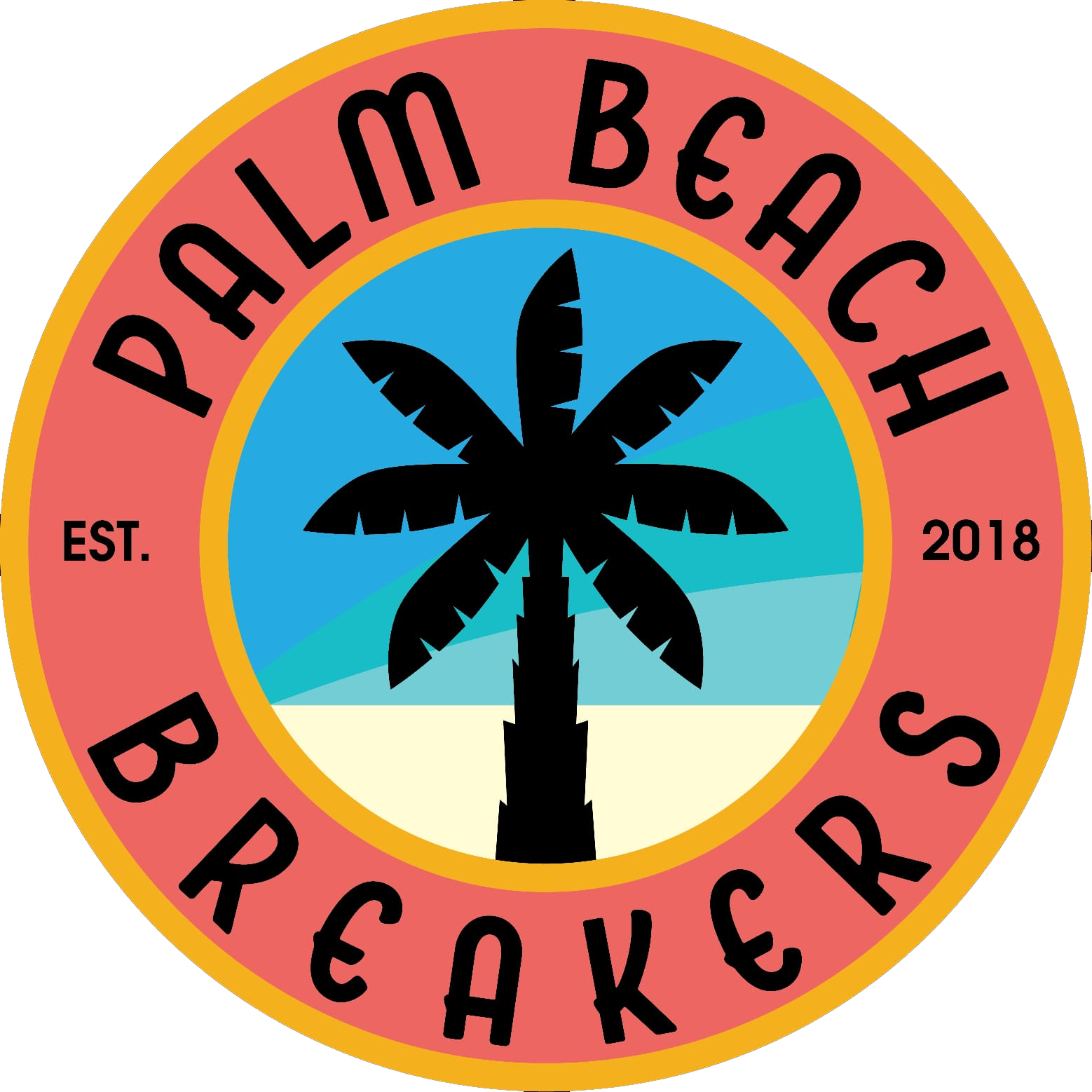 Palm Beach Breakers - The Shire (1558x1558), Png Download