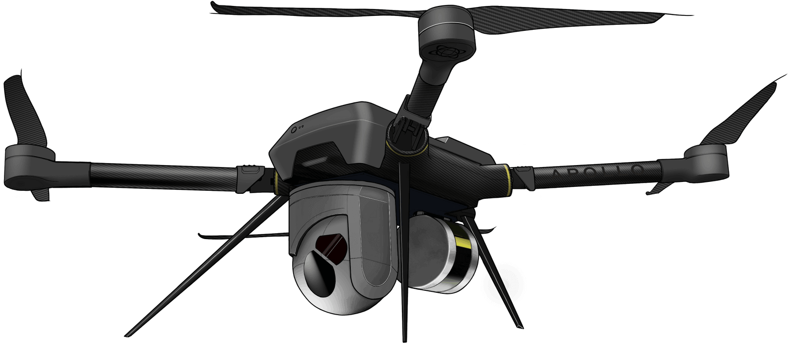 Apollo Robotics Announces Early Access Program To Affordable - Autonomous Drone (1600x705), Png Download