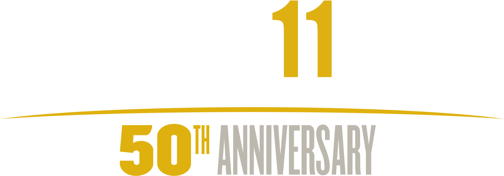 50th Anniversary Logo - Graphic Design (2100x900), Png Download