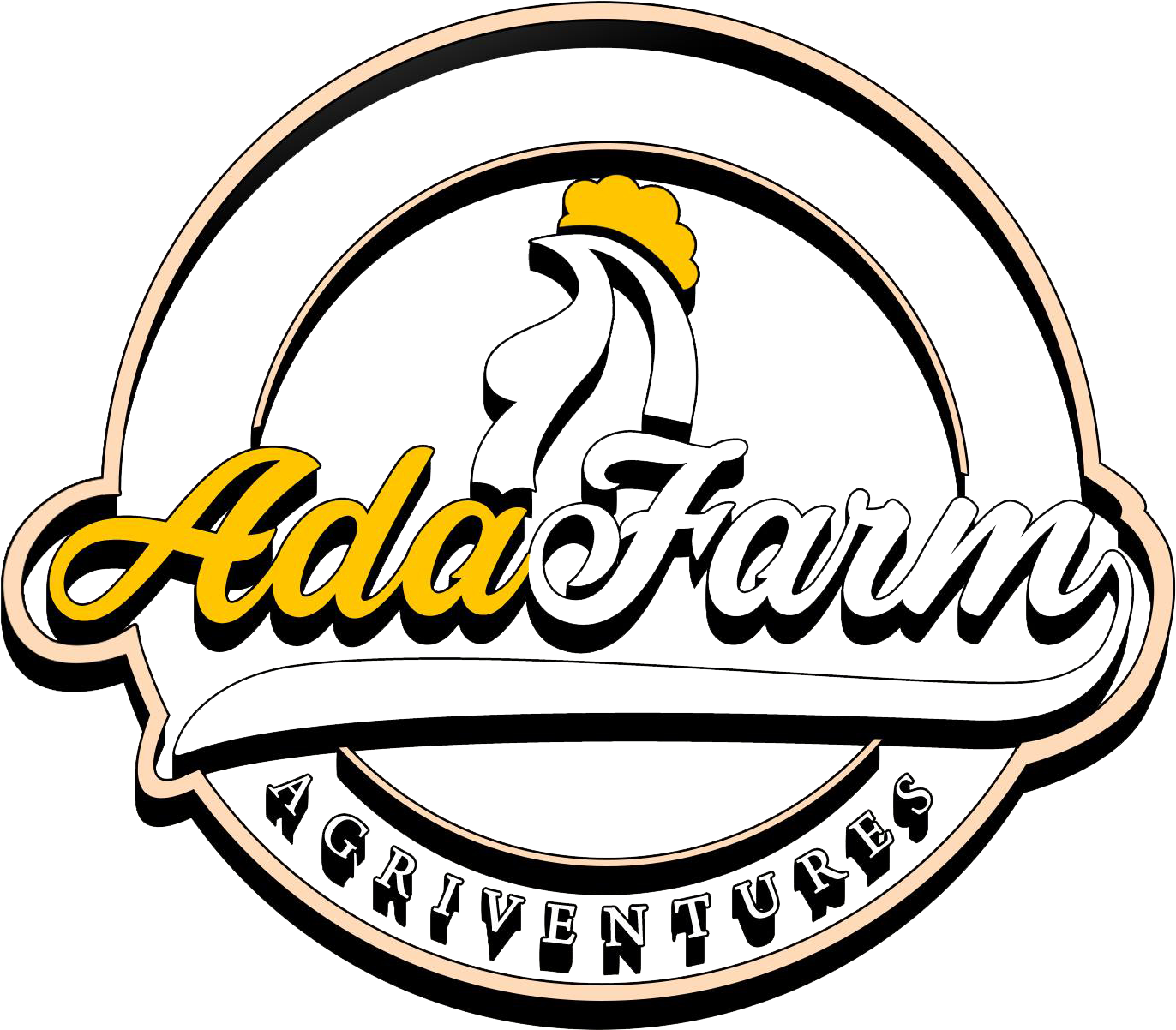 Ada Farm Agri Ventures - Ada Farm Agriventures Sign (1500x1424), Png Download