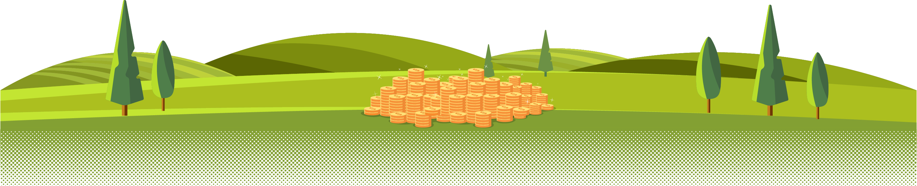 Pizza Stack - Illustration (3056x620), Png Download