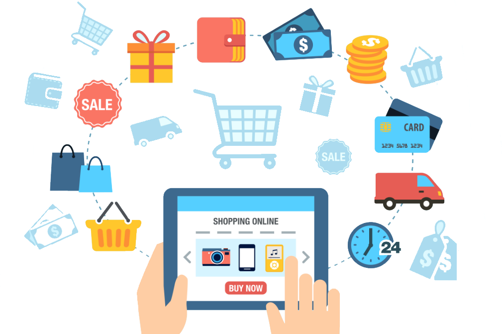 Banner Image - E Commerce (1009x671), Png Download