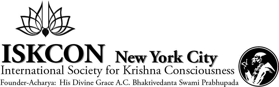 - Iskcon New York - Iskcon (1008x351), Png Download