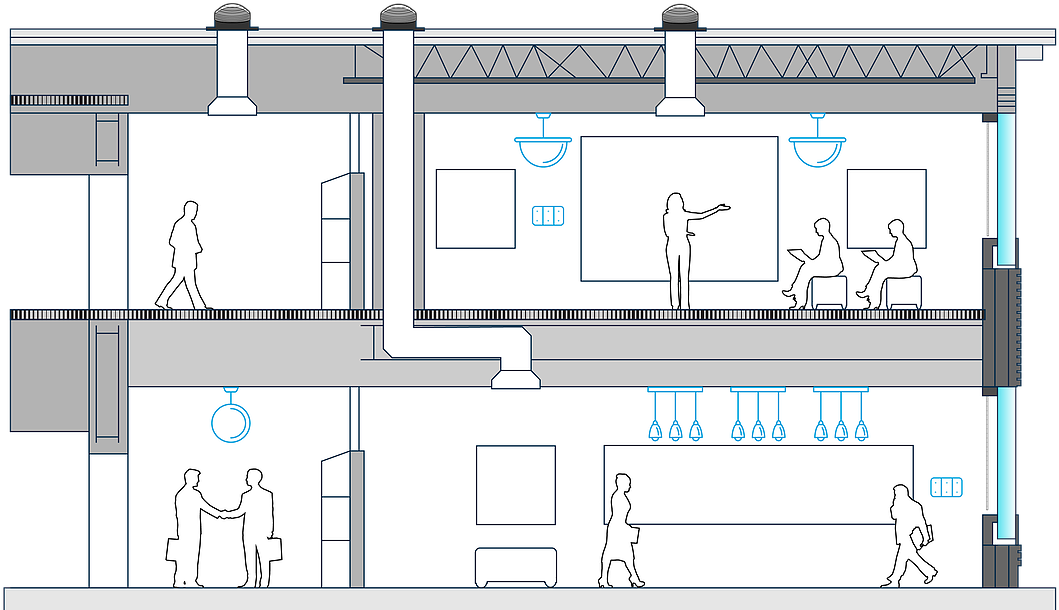 No Light - Diagram (1059x620), Png Download