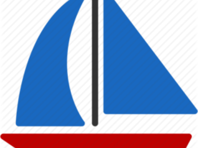 Yacht Clipart Silhouette - Sail (640x480), Png Download