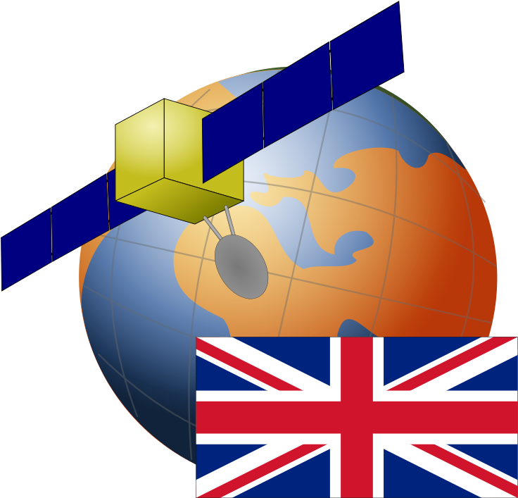 File Uk Wikipedia Fileuksatellitesvg - Royal Canadian Sea Cadet Flag (768x768), Png Download