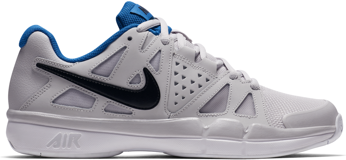 Mens Tennis Shoes - White Air Vapor Advantage (1200x1200), Png Download