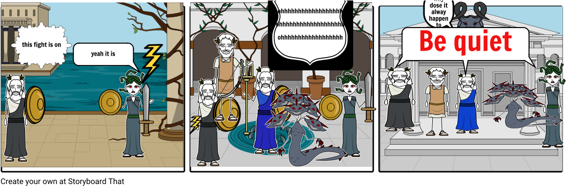 War Of The Gods - Cartoon (1164x385), Png Download