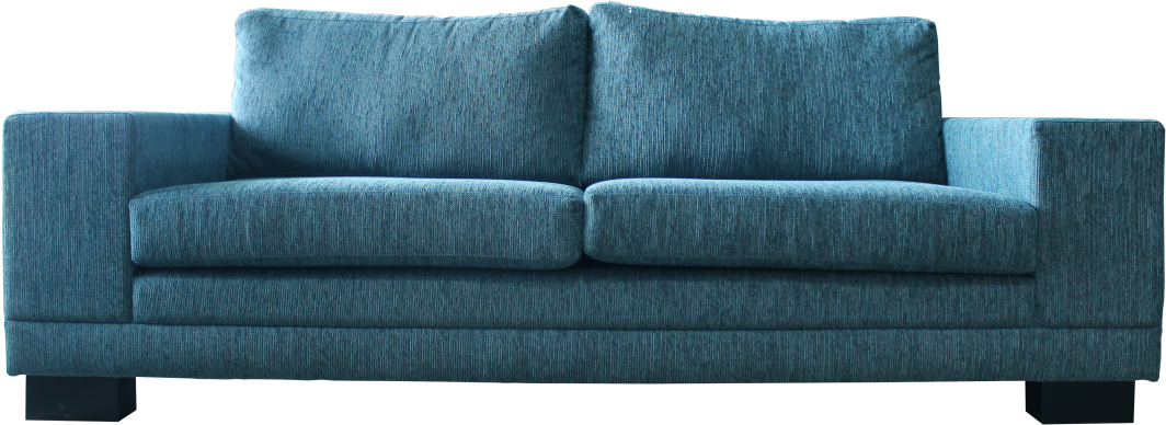 Latitude 3 Seater Sofa - Studio Couch (1200x800), Png Download
