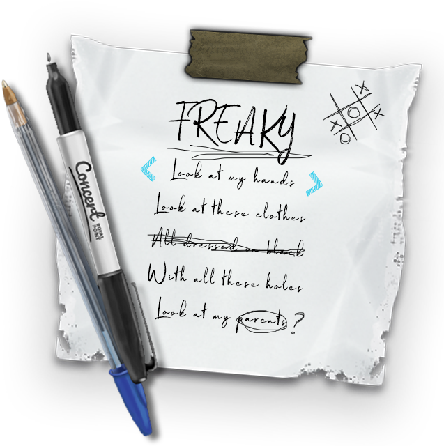 When You're Done, Head To Your Band's Main Stage And - Calligraphy (650x650), Png Download