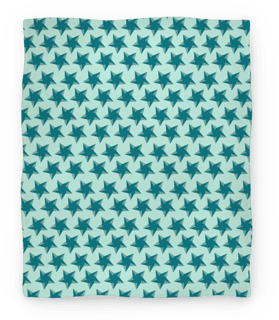 Teal Star Pattern Blanket - 微細 凹凸 構造 ポリマー 応用 (484x484), Png Download
