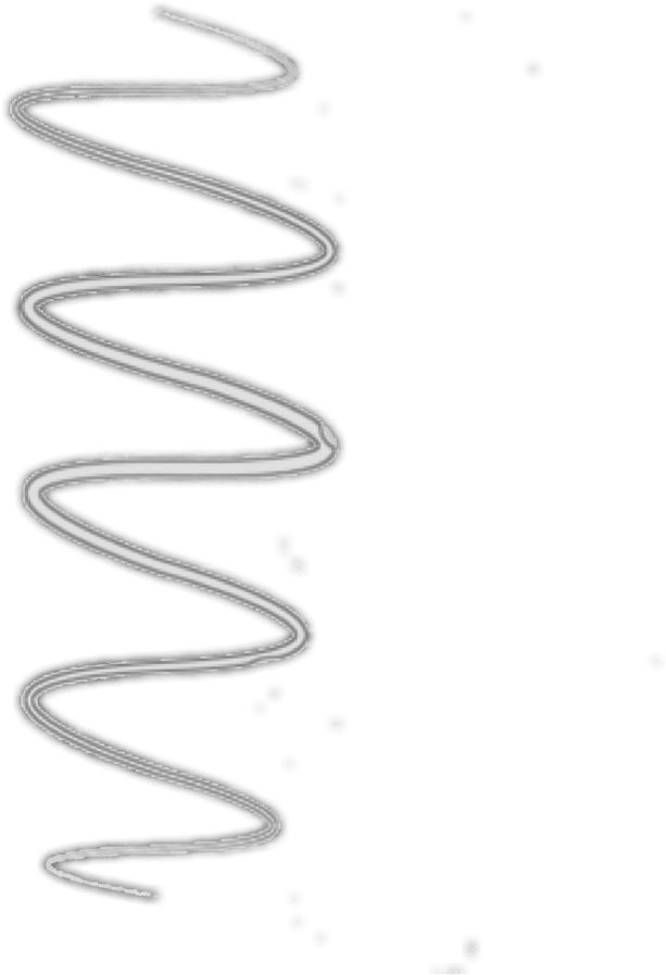 White Neon Swirl Png (1024x1024), Png Download