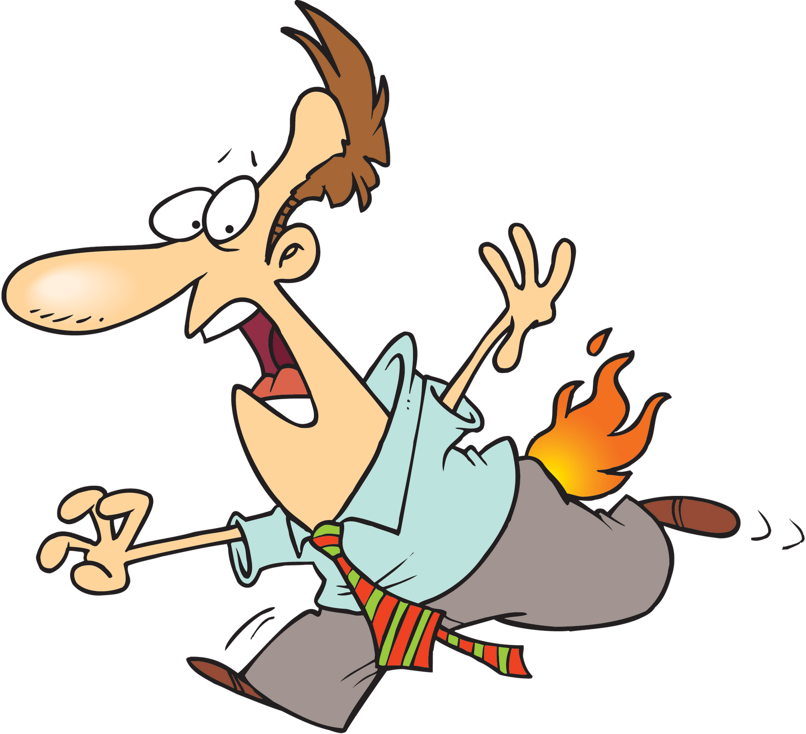 Download Cartoon Hut On Fire - Pants On Fire Clipart PNG Image with No  Background 