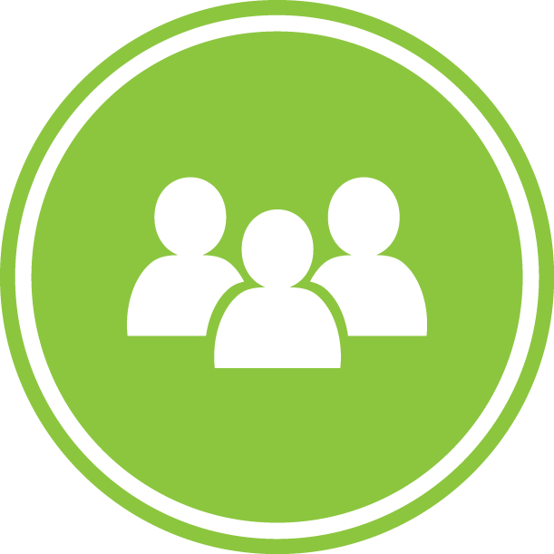 Engagement - People Icon Green Png (611x611), Png Download
