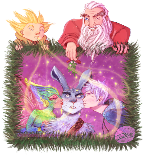 Holiday Kisses ~~ - Character (500x531), Png Download