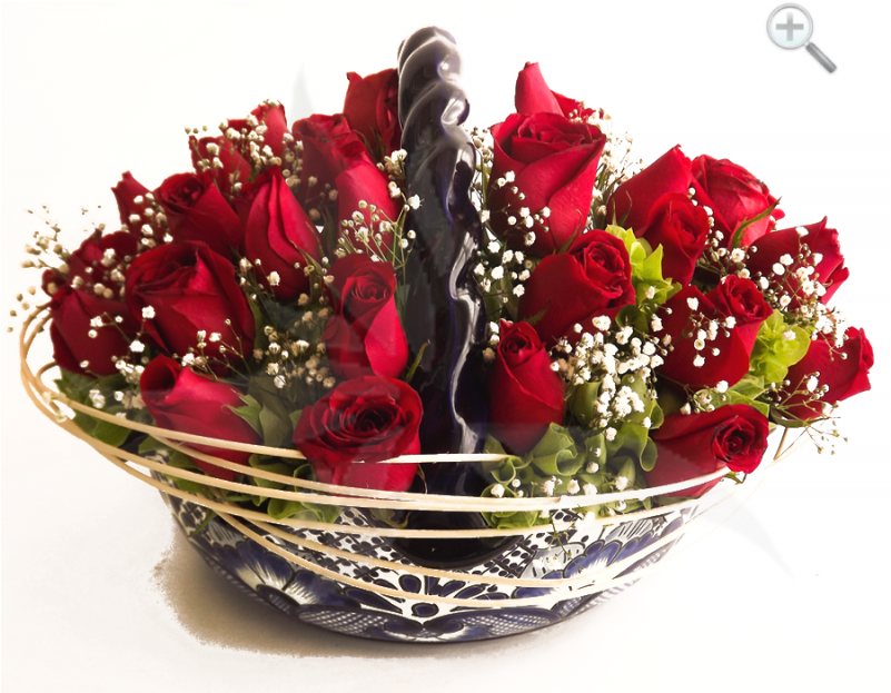 Arreglo De 50 Rosas Rojas - Floristry (800x800), Png Download