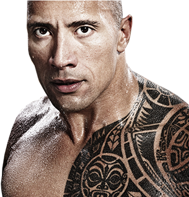 Dwayne Johnson - Wwe Night Of Champions 2011 (400x400), Png Download
