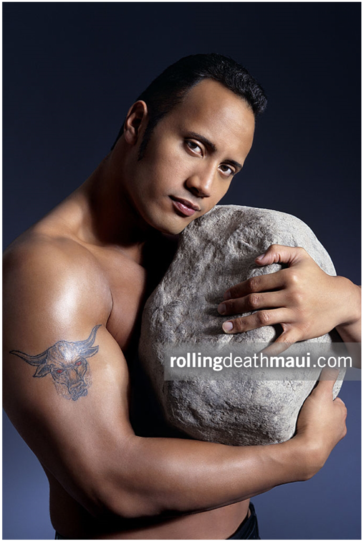 Dwayne "the Cock" Johnson Pin - Dwayne The Rock Johnson Sexy (600x600), Png Download