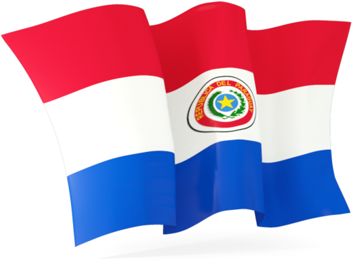 Waving Flag Of Paraguay - Croatia Flag Waving Png (640x480), Png Download