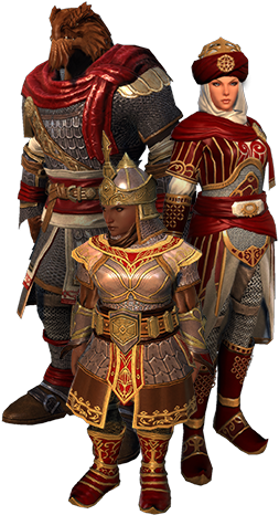 Collection Content Foreground M12 Chult Pilgrim - Neverwinter Lost City Of Omu Armor (260x465), Png Download