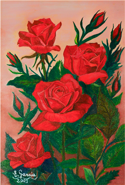 Rosas Rojas (600x600), Png Download