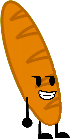 Baguette - Brawl Of The Objects Png (301x571), Png Download