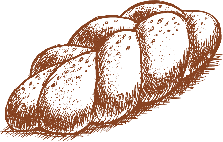 Bakery Bread Drawing Baking - Bread And Pastry Drawing (1181x1181), Png Download