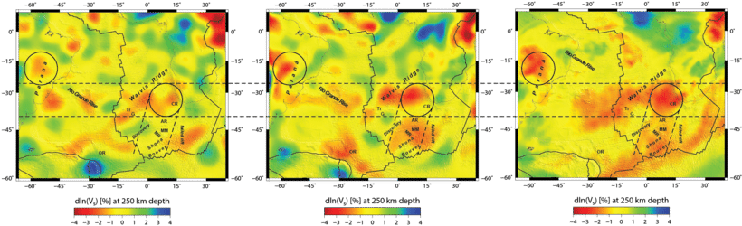 3 But Illustrating The Inferred Deep Seated Upwellings - Land I Europa (850x249), Png Download