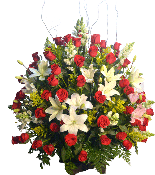 Arreglo 100 Rosas Rojas - Flowers For Sympathy (600x600), Png Download