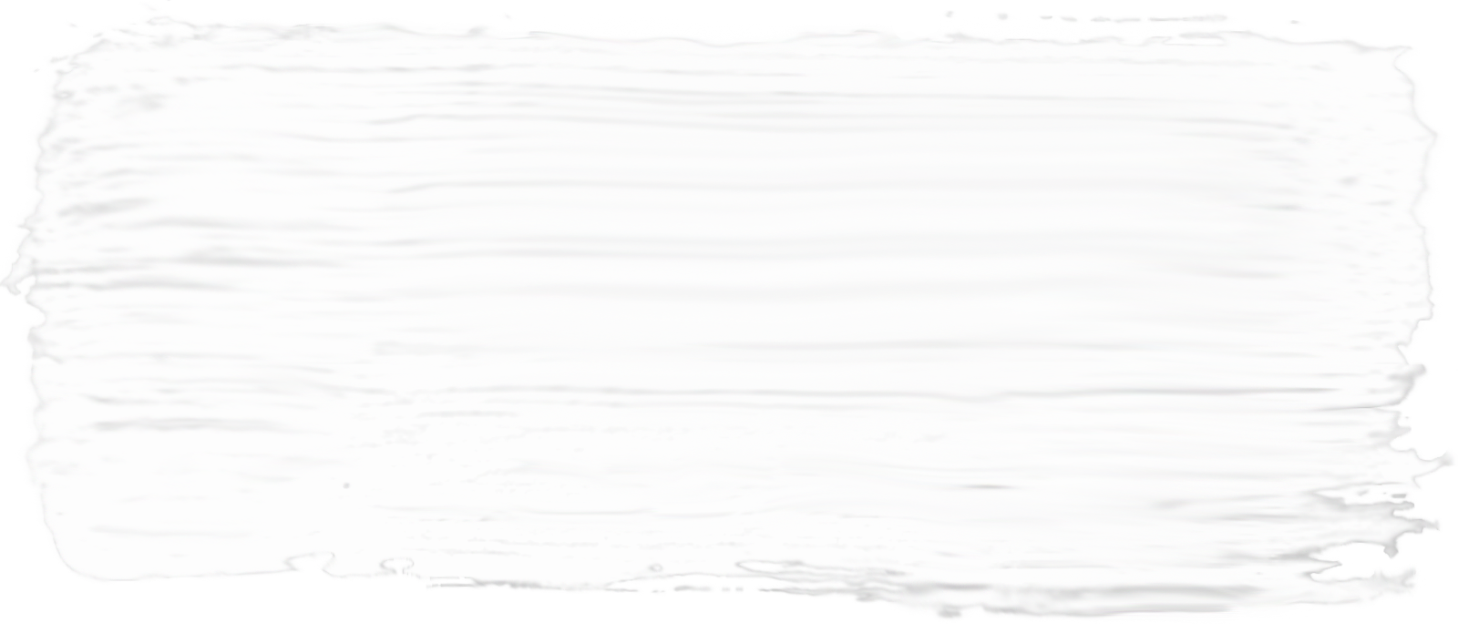 White Transparent Paint - White Paint Streak Png (1600x695), Png Download