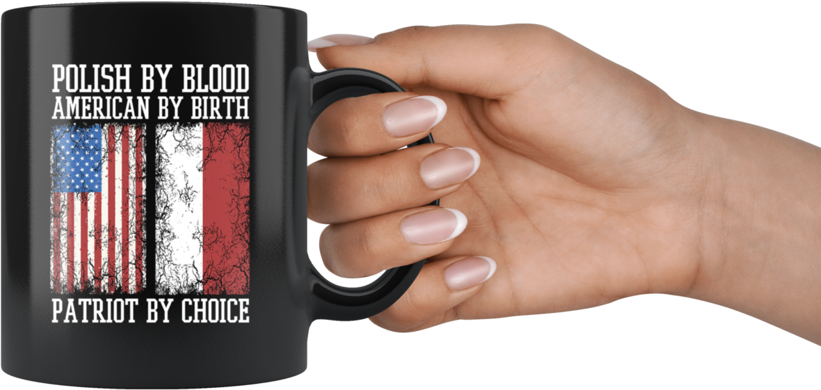 Polish By Blood American By Birth Patriot (1200x1200), Png Download
