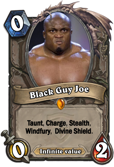 Hearthstone Fan Made Cards Legendary (400x573), Png Download