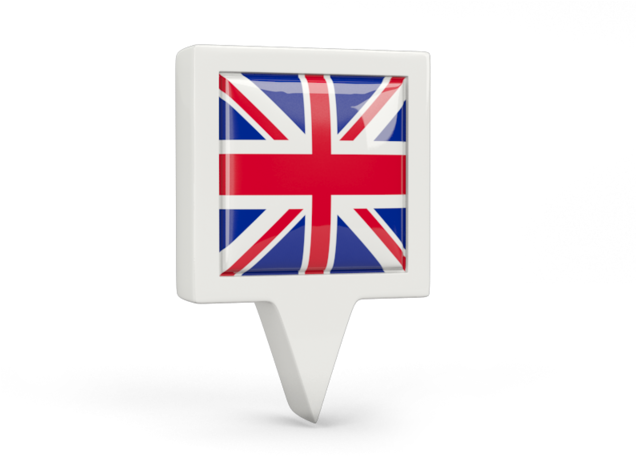 Illustration Of Flag Of United Kingdom - Singapore Flag Pin Png (640x480), Png Download