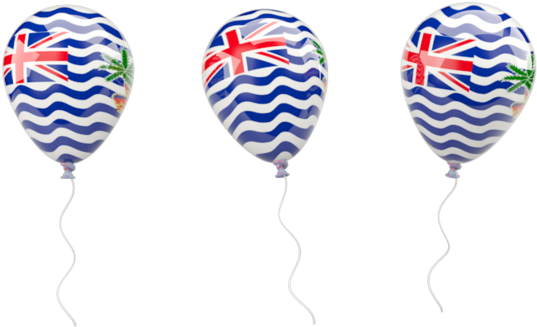 Illustration Of Flag Of British Indian Ocean Territory - Uk Flag Balloon Png (640x480), Png Download