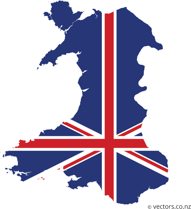 Uk Flag - Health Boards In Wales (700x700), Png Download