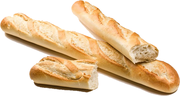 Baguette Vector Baked Bread - Baguette Png (658x438), Png Download