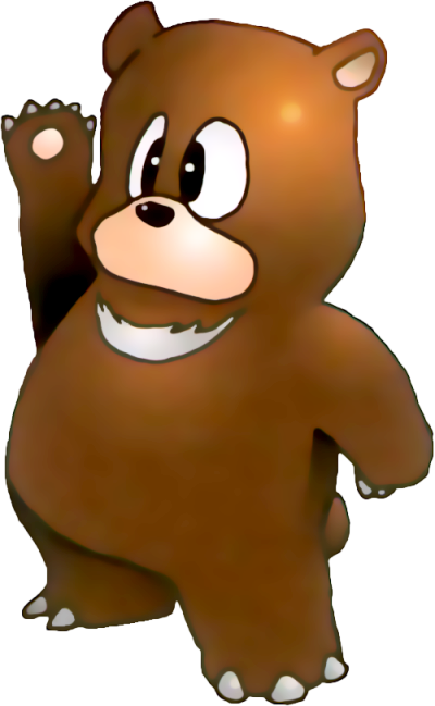 Becky Bear - Png - Sonic Forces Bear Custom Hero (400x649), Png Download
