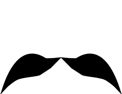 Mustache Free Clipart Vectors - Thug Life Mustache Transparent (500x386), Png Download