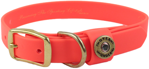 Water Dog Collar Blaze Orange - Dog Collar (600x600), Png Download