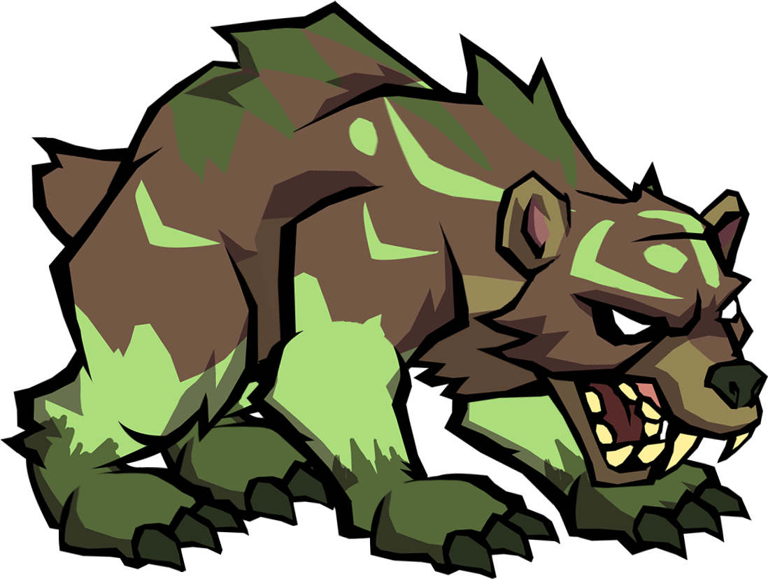 Runewood Bear - Honorbound Png (1116x844), Png Download