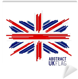 Uk Flag Png Abstract (400x400), Png Download